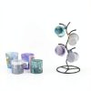 2 Pack Mug Holder, Metal Coffee Mug Holders Tree, Decorative Mug Rack, Mug Cup Tree for Kitchen Decor Organizer, Black-2