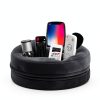 Couch Cup Holder Pillow by G GOOD GAIN – Gray Anti‑Slip Tray 8.5×3.25-6