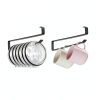 Tumbler Lid Organizer, 2 Pack Coffee Mug Holder for Yeti Tumbler Lid, Space Saving Mug Hanger Rack Holds Up to 12 Lids, Cup Holder Under Cabinet, Water Bottle Lid Holders for Kitchen Storage-5