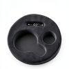 Couch Cup Holder Pillow by G GOOD GAIN – Gray Anti‑Slip Tray 8.5×3.25-4