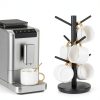 Mug Holder Tree MyLifeUNIT 360° Rotating Wooden Black 6‑Hook-3