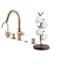 Coffee Mug Holder SASIDO Countertop Mug Tree with Iron Wood Leaf-1