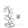 2 Pack Mug Holder, Metal Coffee Mug Holders Tree, Decorative Mug Rack, Mug Cup Tree for Kitchen Decor Organizer, Black-4