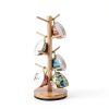 Mug Holder Tree 360° Rotated Bamboo Mug Rack by Krispmaild Extra Large-6