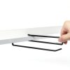 Coffee Mug Hanger xympo Clip On Shelf for Cabinets Steel Pack of 2-2