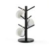 Mug Holder Tree Fertoriy Wood Cup Stand with Thick Non‑Slip Base-4
