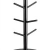 Coffee Mug Tree Rotatable 8-Hook Wooden Holder by Lorbro-8